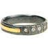 Classic Aspen Band - 18k gold, Oxidized Silver + Reclaimed Diamonds - KMJ Kate Maller Jewelry Jewelry - Bridal