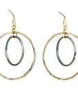 Orbit Hoop Earrings - KMJ Kate Maller Jewelry Jewelry - Earrings