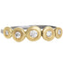 In Bloom Stacking Ring - 18k Blooms - 18k Gold, Oxidized Silver + Reclaimed Diamonds - KMJ Kate Maller Jewelry Jewelry - Rings