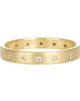 Timeless Wedding Band - 18ky Gold, 18kpw Gold + VS Diamonds