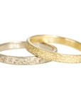 Sand Texture Band - 18ky Gold, 18kpw Gold