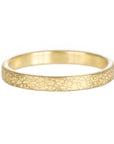 Sand Texture Band - 18ky Gold, 18kpw Gold