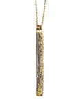 Ravine Necklace - 22k/18k Gold + Oxidized Silver - KMJ Kate Maller Jewelry Jewelry - Necklaces