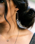 Organic Princess Necklace - 18k gold, Oxidized Silver + Diamonds - KMJ Kate Maller Jewelry Jewelry - Necklaces