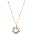 Organic Princess Necklace - 18k gold, Oxidized Silver + Diamonds - KMJ Kate Maller Jewelry Jewelry - Necklaces