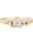 Antique Round Diamond Encrusted Ring