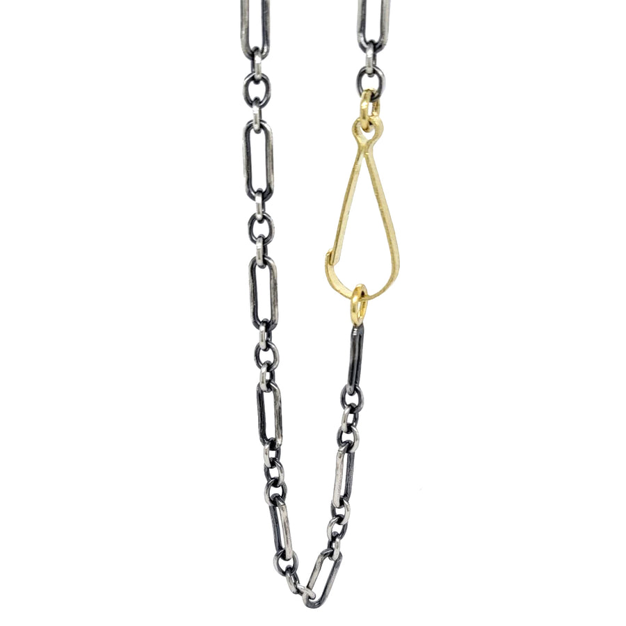 Leo Chain - 18k Gold + Sterling Silver