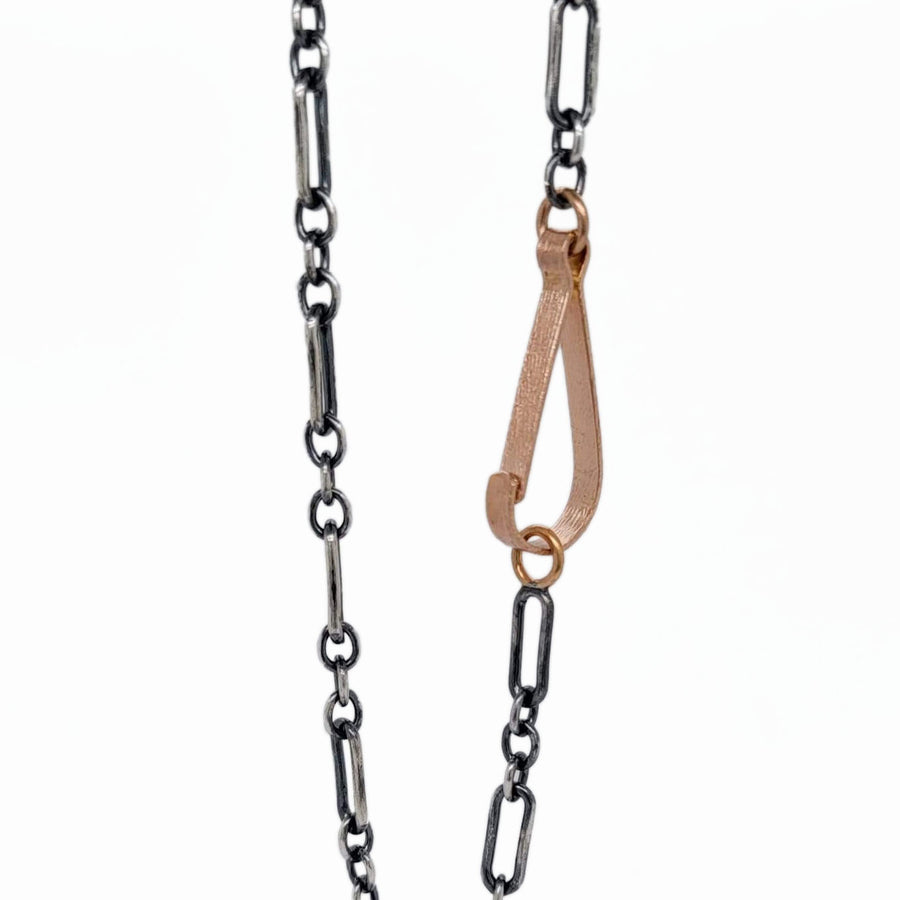 Leo Chain - Rose Gold + Sterling Silver