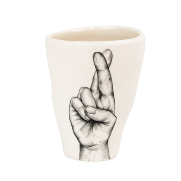 Fingers Crossed Cup