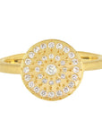 New Star Ring - 18ky Gold + Diamond