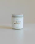 White Tea + Ginger - 8oz Hand-Poured Soy Candle