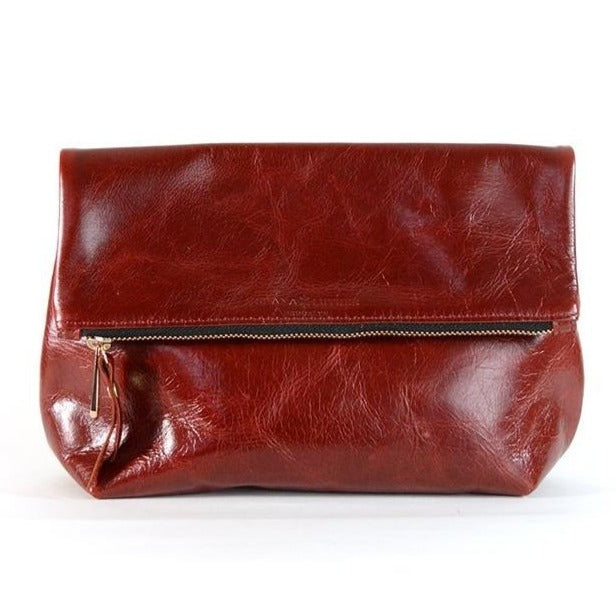 Tre Clutch Bag - Oxblood