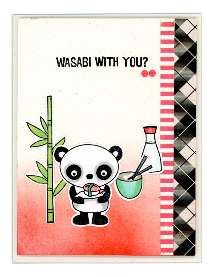 “Wasabi With You?” Panda Card