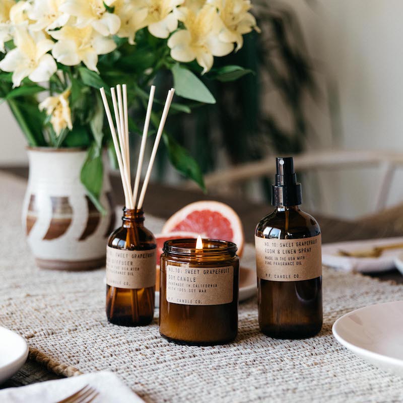 P.F. Candle Co - Sweet Grapefruit 7.2oz Soy Candle