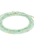 Emerald Wrap Bracelet-Necklace - 18k Gold + Emerald