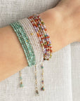 Emerald Wrap Bracelet-Necklace - 18k Gold + Emerald