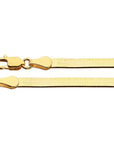 14K Yellow Gold 3mm Herringbone Chain - 18" Chain