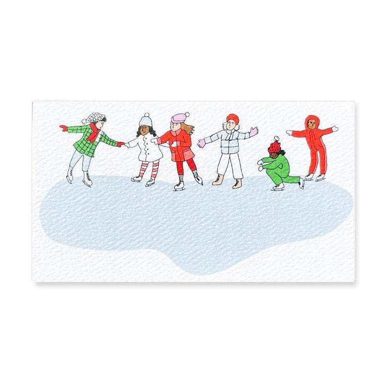 Ice Skating Mini Notes - 48 pack