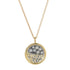 Traveler’s Coin Necklace - 22k/18k Gold, Oxidized Silver + Reclaimed Diamonds - KMJ Kate Maller Jewelry Jewelry - Necklaces