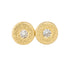Pebble Stud Earrings - 18k Gold, Oxidized Silver + Reclaimed Diamonds - KMJ Kate Maller Jewelry Jewelry - Earrings