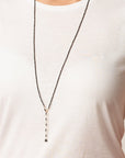 Spinel Wrap Bracelet-Necklace - 18k Gold + Spinel