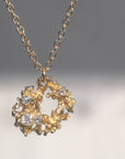 Nebula Necklace - 14ky Gold + Diamonds