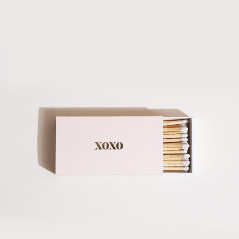 Statement Match Box, Long Matches - XOXO